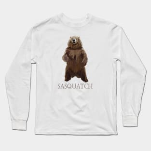 Sasquatch bear Long Sleeve T-Shirt